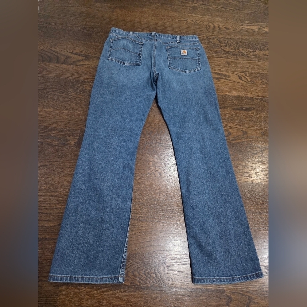 Carhartt Men's Blue Denim Jeans Sz.36×32 - Picture 7 of 8